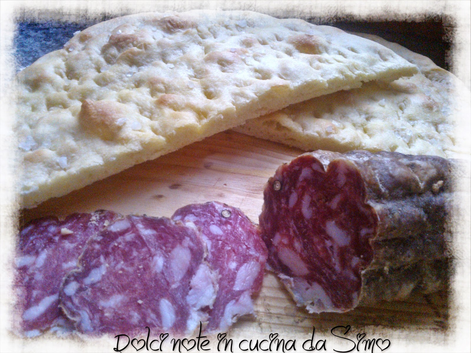 Focaccia sottile