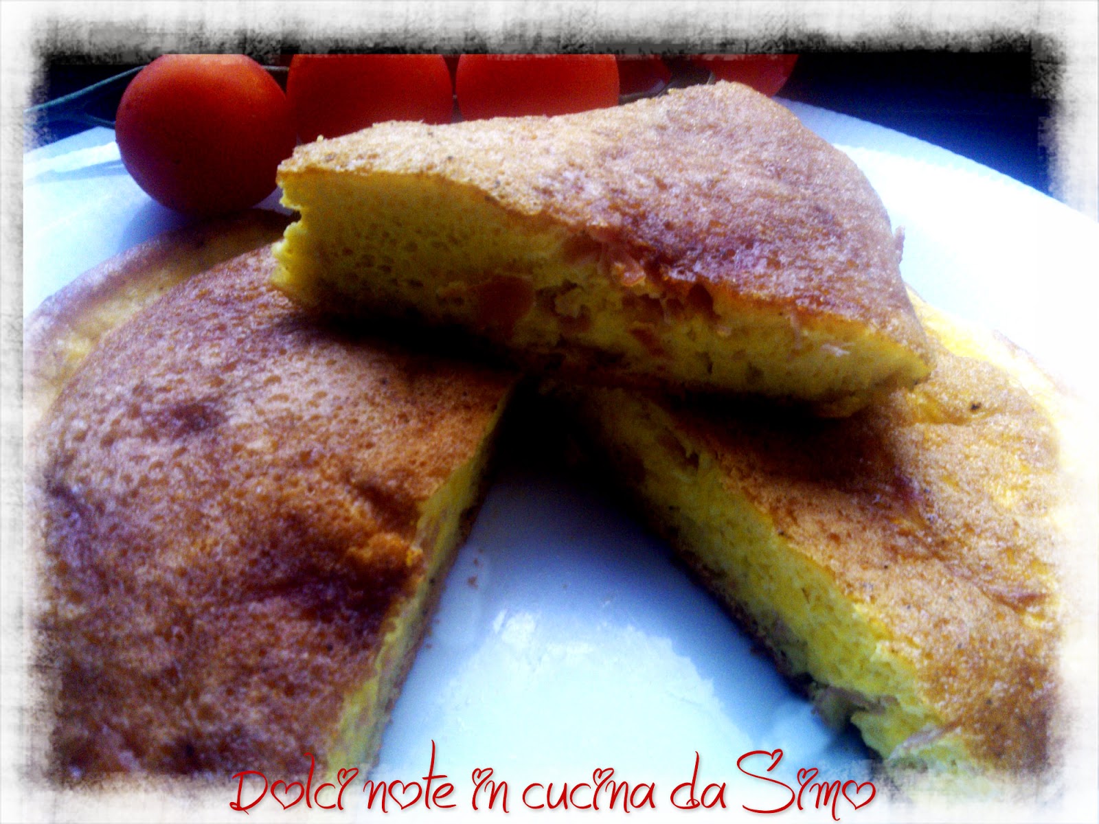 Frittata al prosciutto cotto