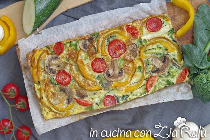 Frittata autunnale al forno – ricetta light