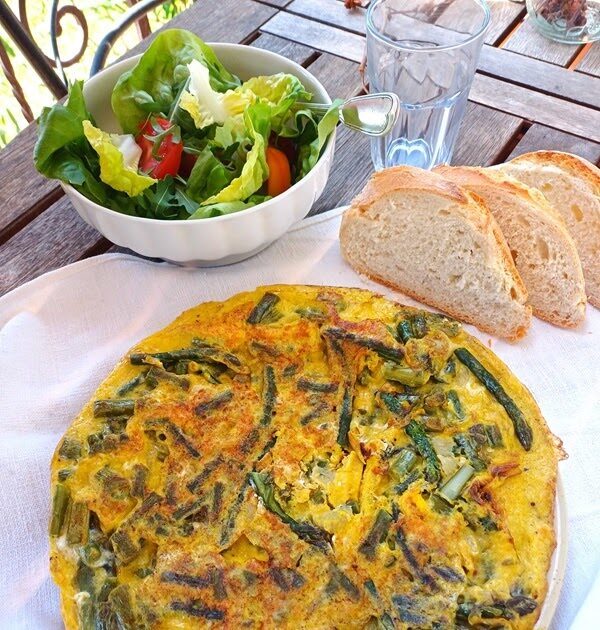 Frittata con gli asparagi