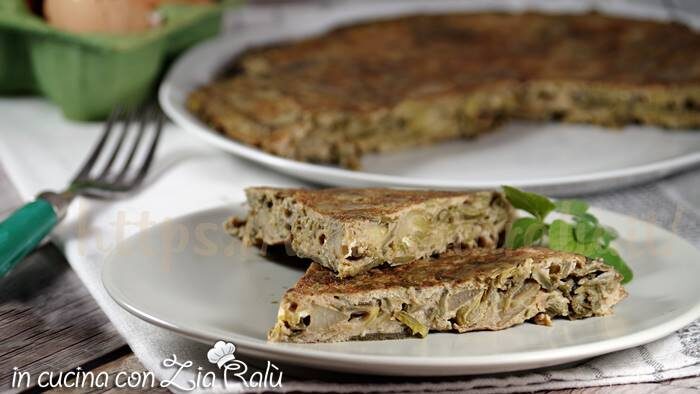 Frittata di carciofi – secondo semplice