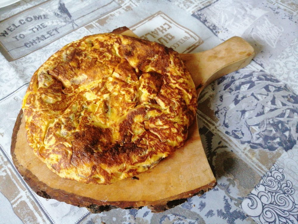 Frittata di fagiolini