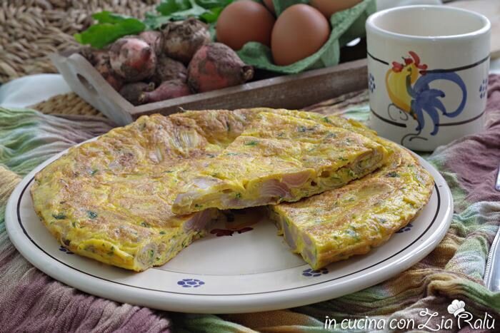 Frittata di lampascioni – ricetta pugliese