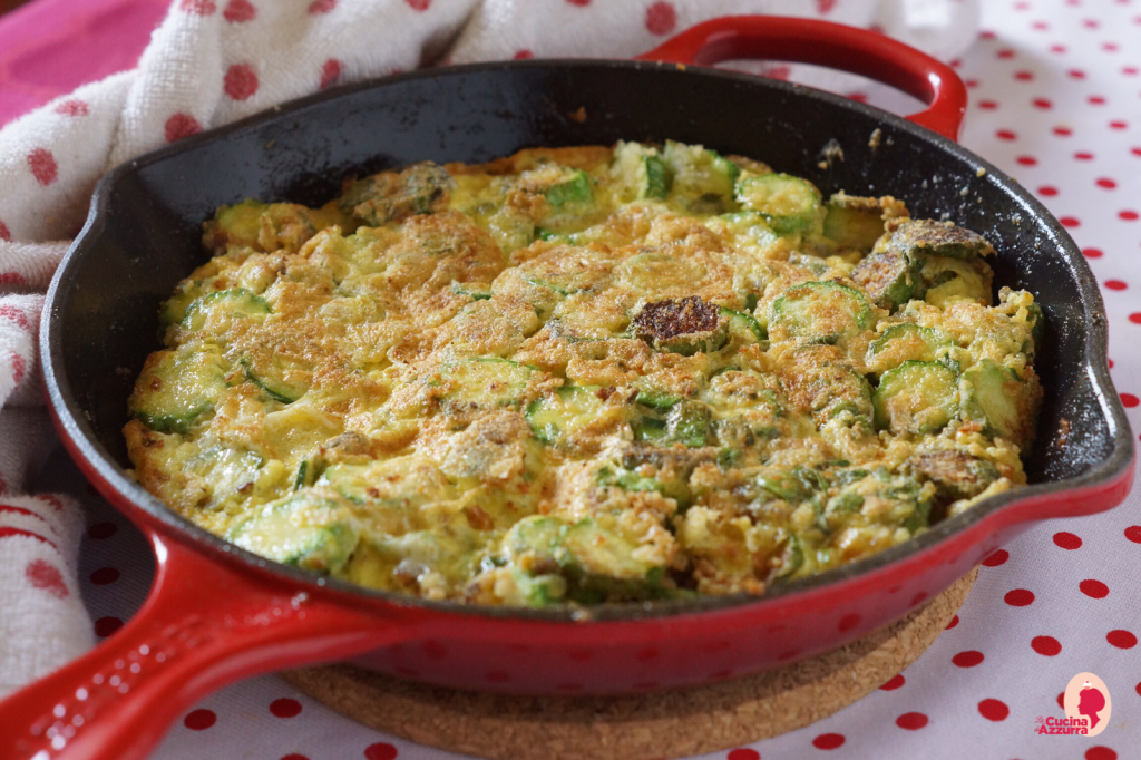 FRITTATA DI ZUCCHINE DELL’ORTO…
