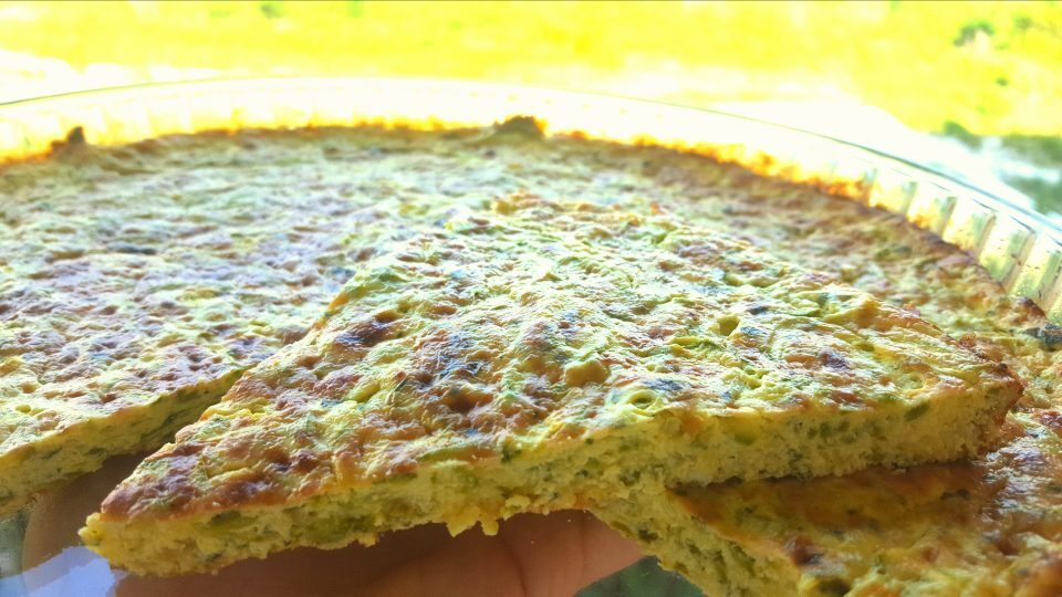 Frittata di zucchine e ricotta al forno