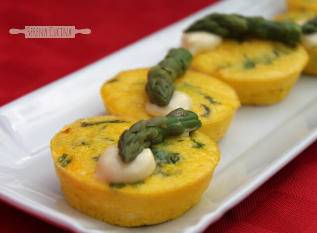 Frittatine al forno con erbe aromatiche