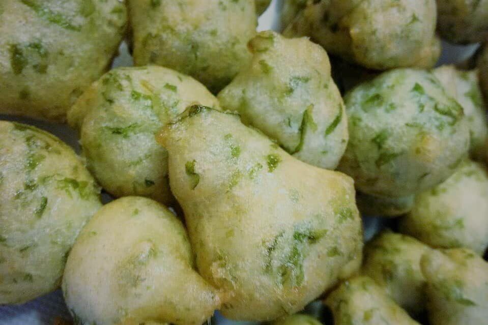 Frittelle di alghe