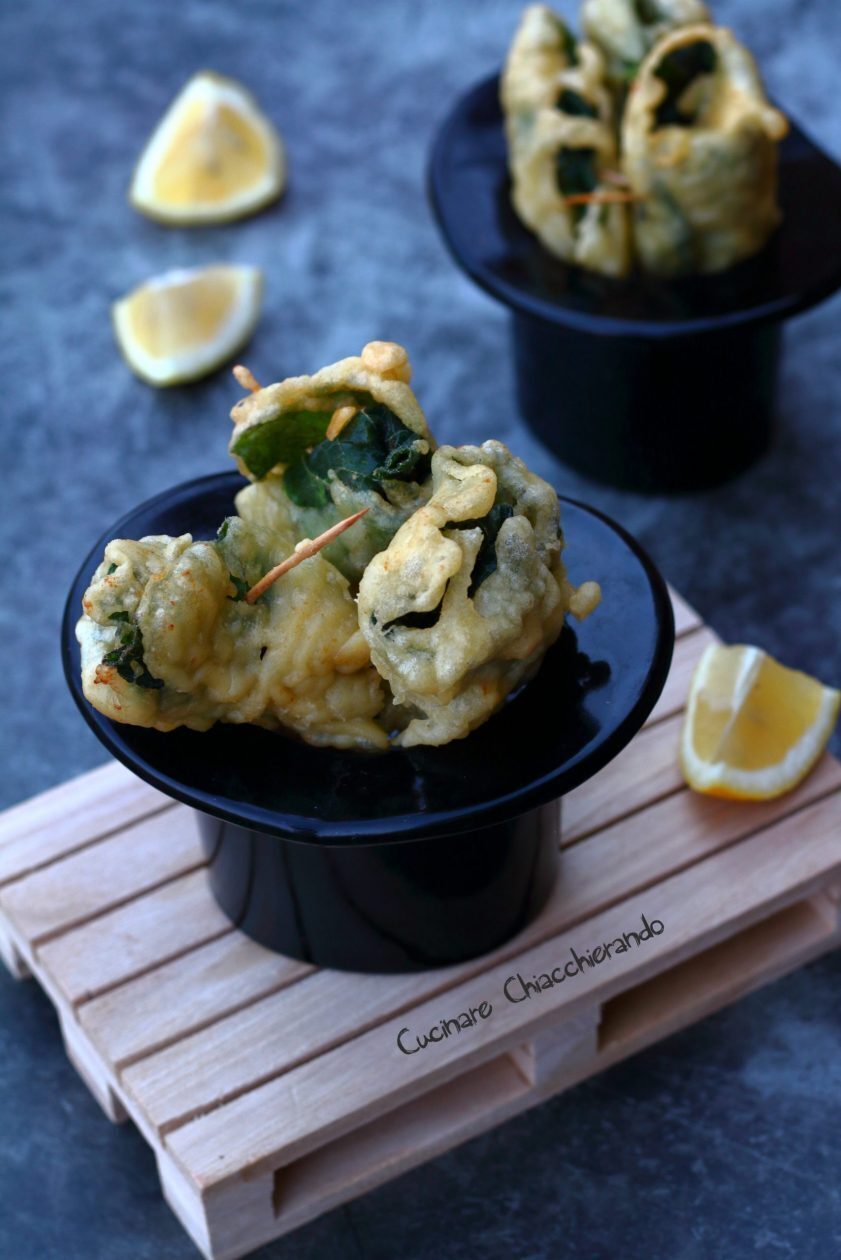 Frittelle di borragine