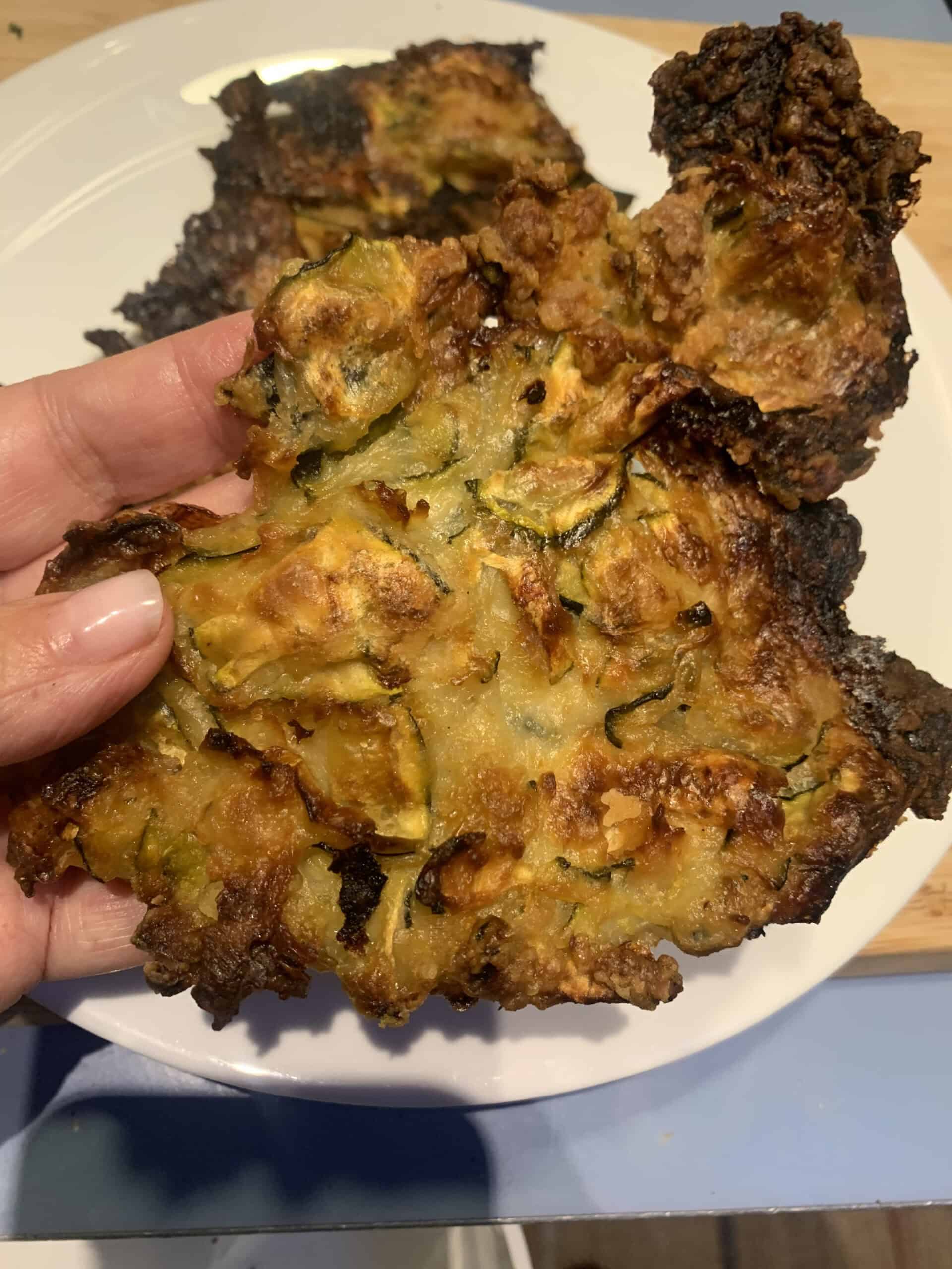 Frittelle di zucchine al forno – croccantissime