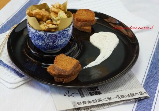 Frittelle di zucchine alla senape….