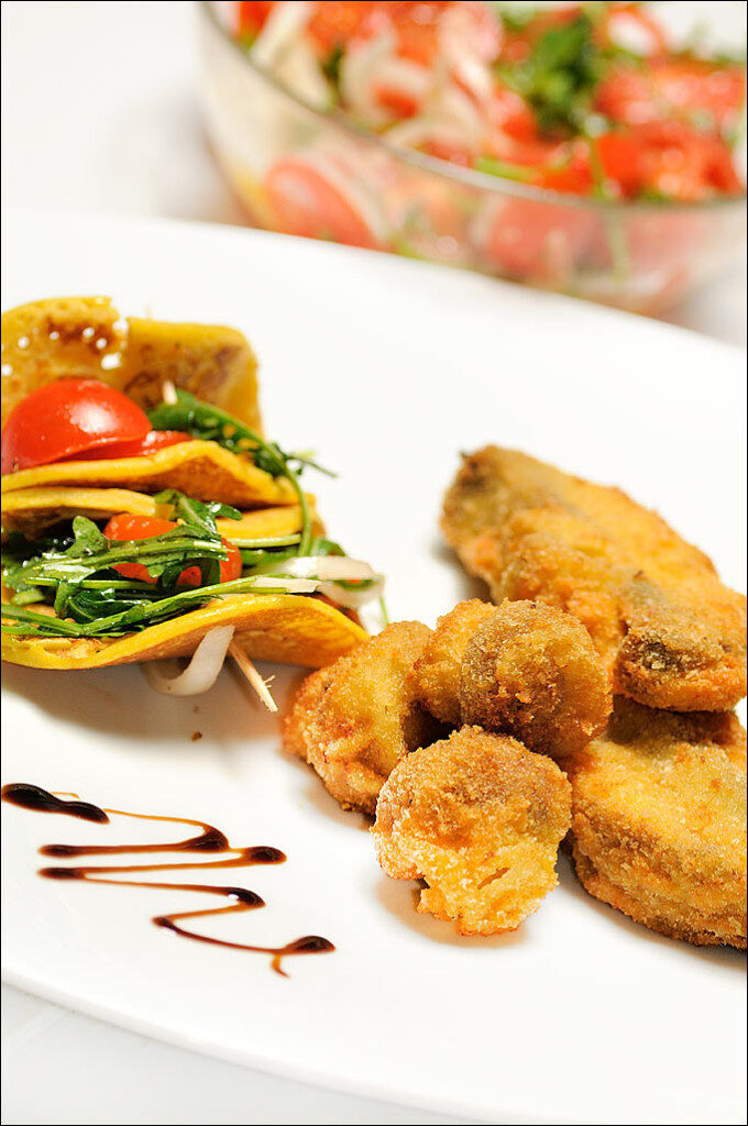 Funghi fritti