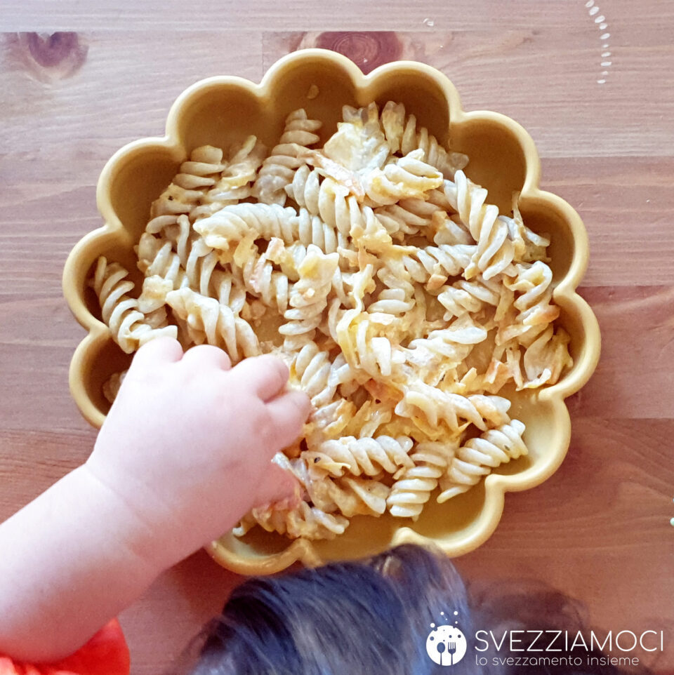 Fusilli di farro con philadelphia e carote