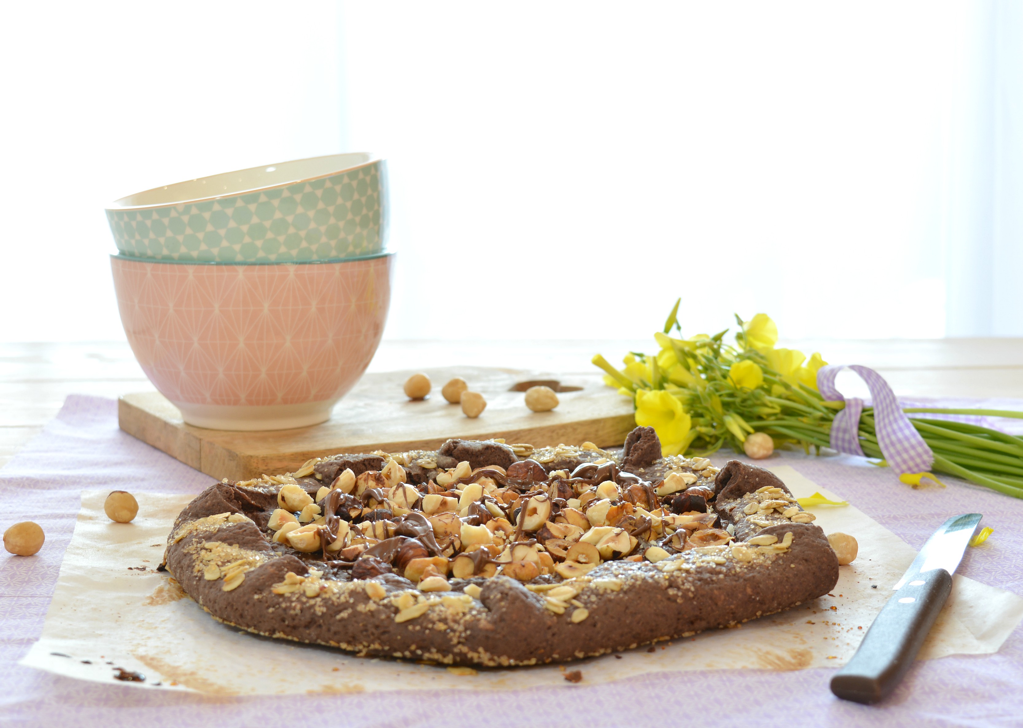 Galette alle nocciole
