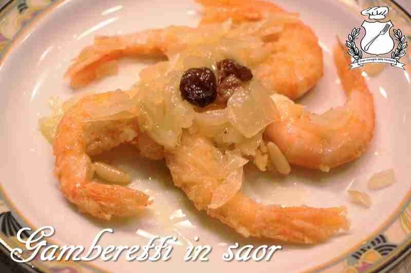 Gamberetti in saor