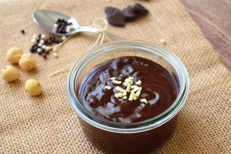Ganâche al cioccolato fondente