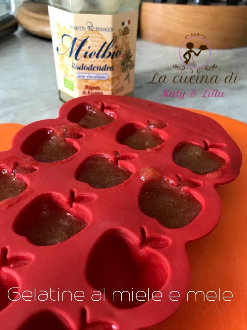 Gelatina di miele e mele