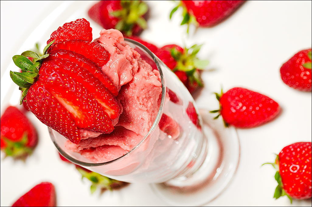 Gelato alla fragola