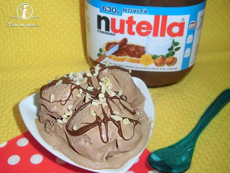 Gelato alla nutella