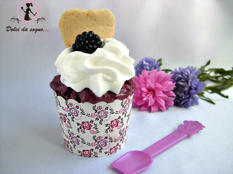 Gelato alle more