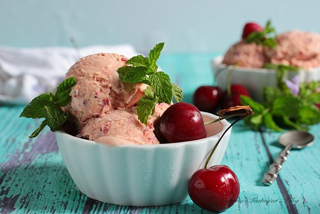 Gelato di ciliegie