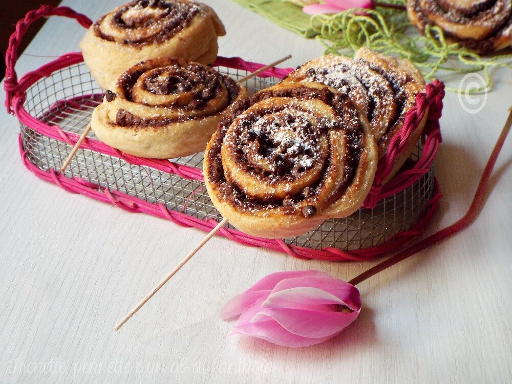 Girelle alla crema di nocciole
