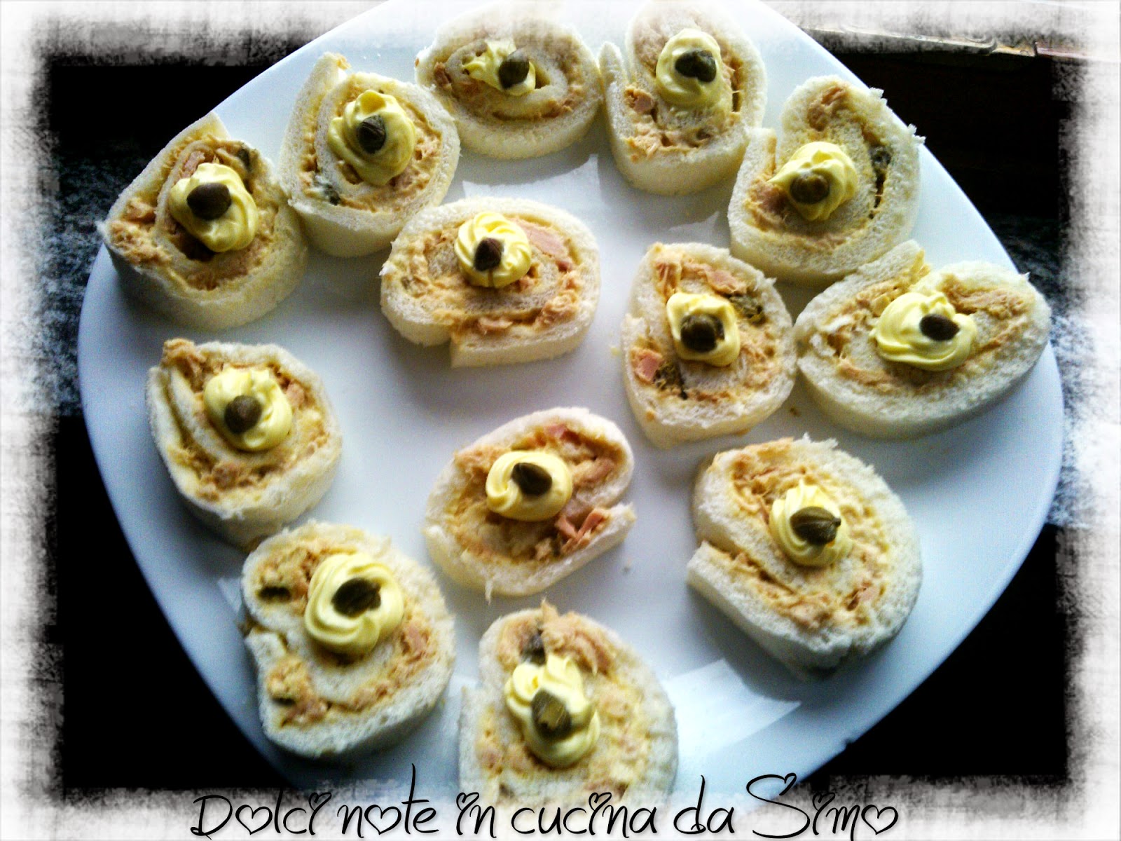 Girelle di tonno farcito
