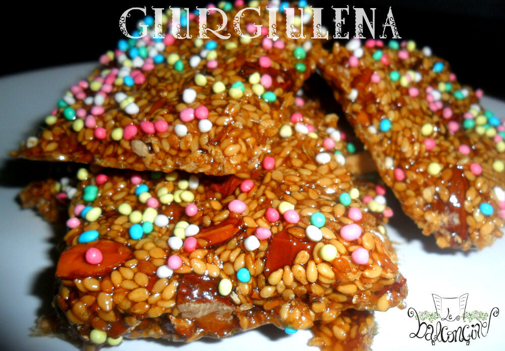 Giurgiulena: croccante di sesamo