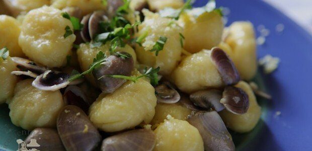 Gnocchi al limone e telline