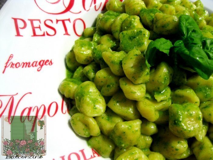 Gnocchi al pesto di claudia