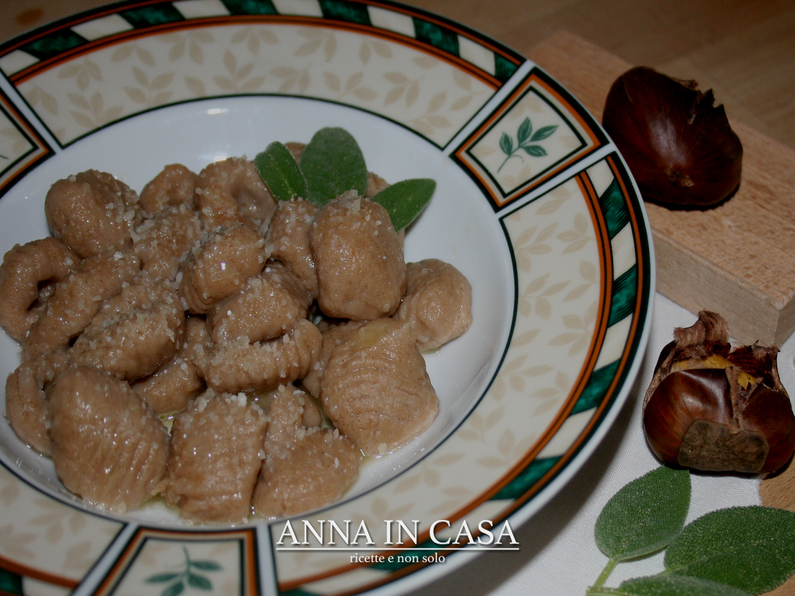 Gnocchi di farina di castagne