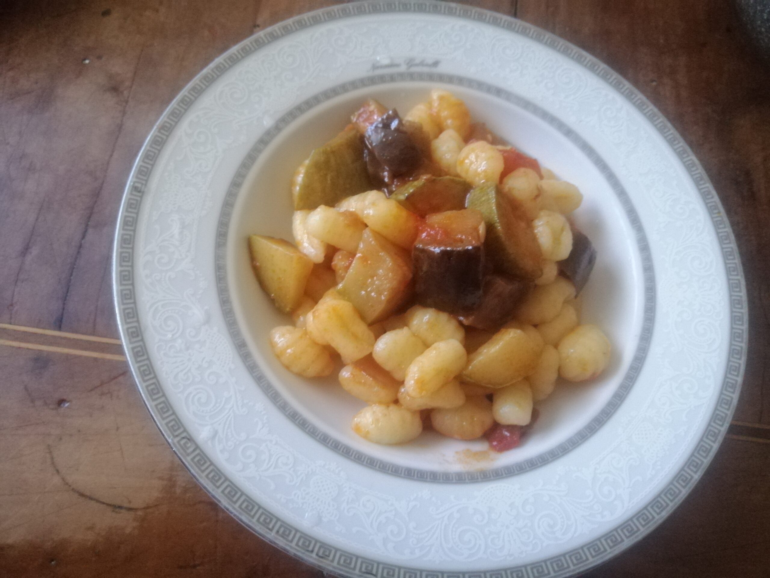 Gnocchi di patate al fricandò