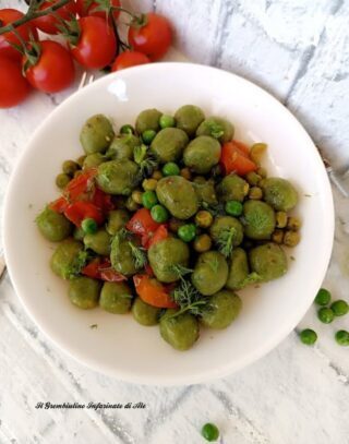 Gnocchi di piselli