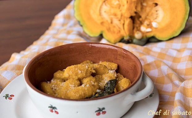 Gnocchi di zucca al cucchiaio
