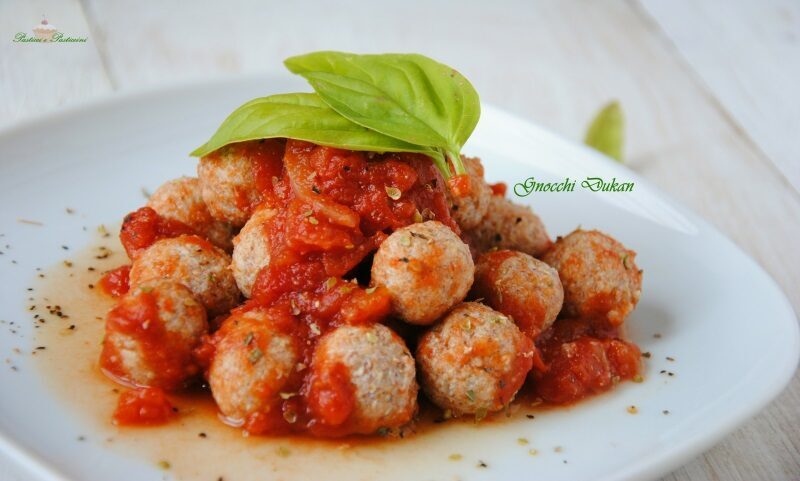 Gnocchi dukan con crusche e ricotta