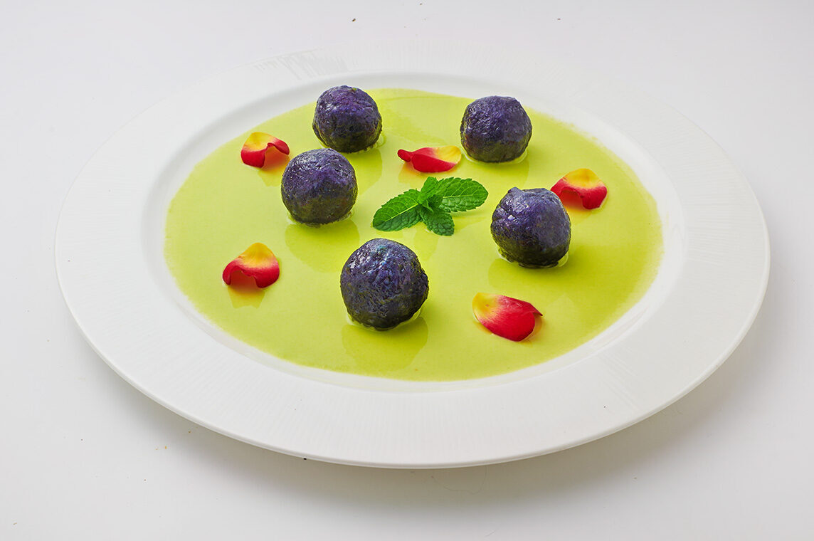 gnocchi viola di primavera