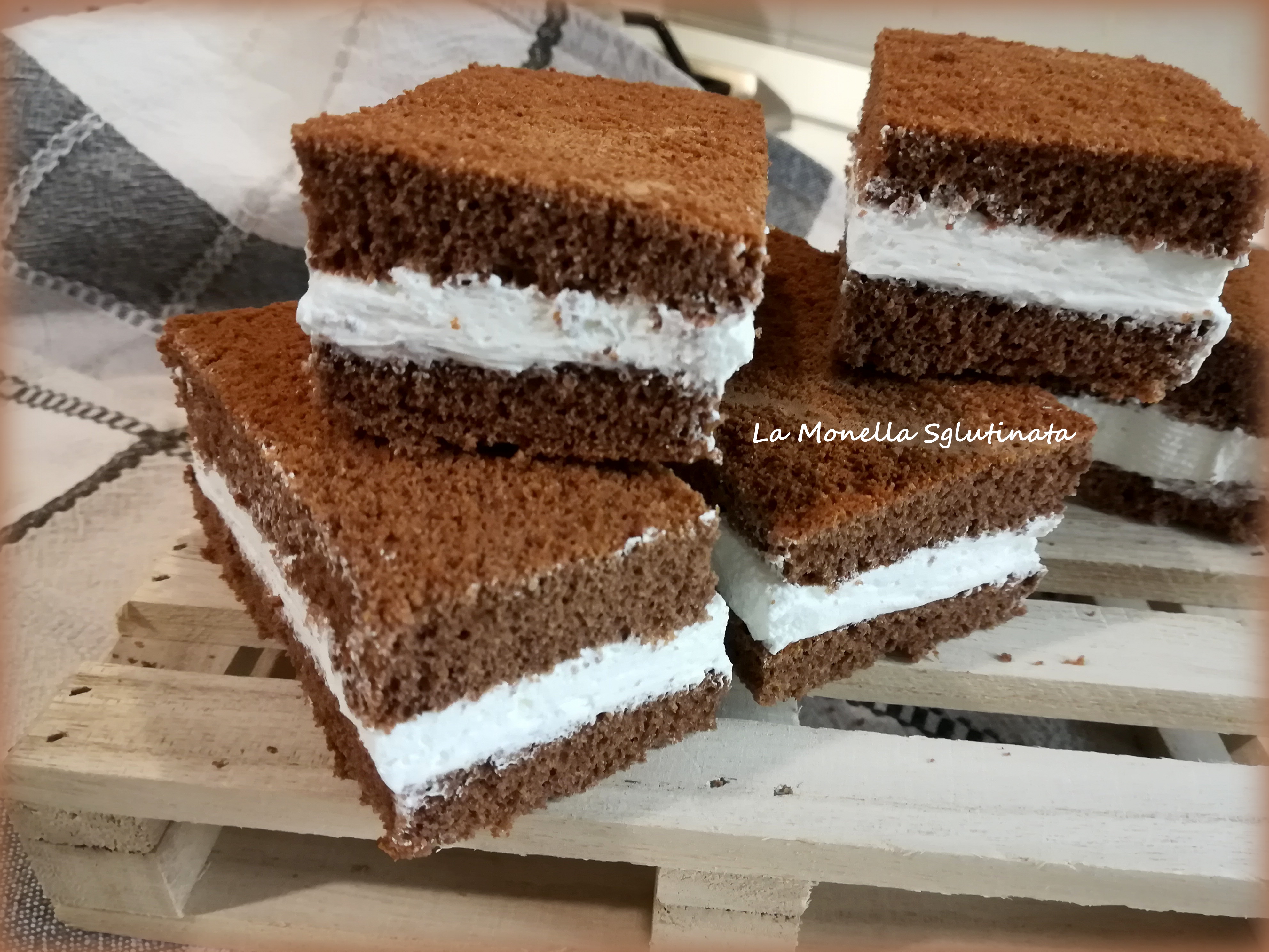 Golosine "fette al latte"