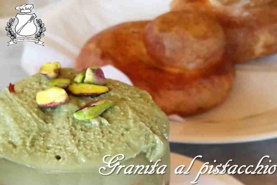 Granita al pistacchio