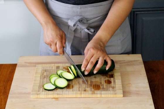 Gratin di zucchine con groviera