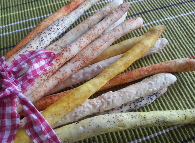 Grissini aromatizzati