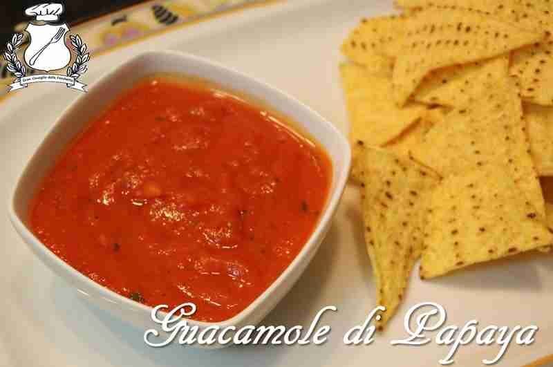 Guacamole di papaya