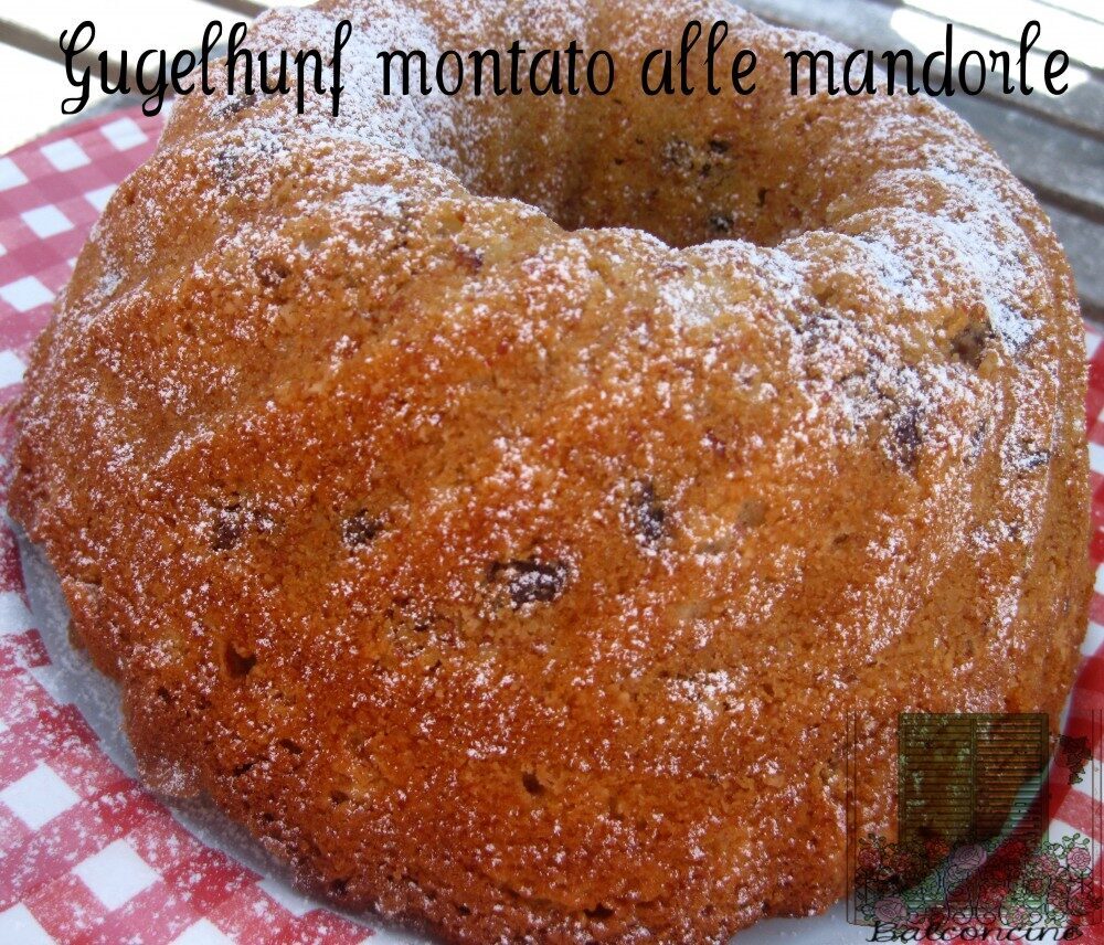 Gugelhupf montato alle mandorle