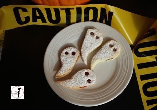Halloween: fantasmini dolcissimi e vegetali senza fatica in friggitrice ad aria