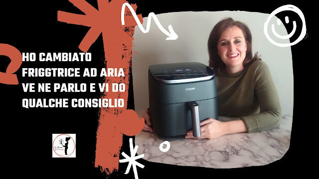 Ho una nuova friggitrice ad aria! vi parlo della cosori turbo blaze da 6l. le mie prime impressioni, il confronto con la vecchia cosori e qualche trucco per iniziare a utilizzarla