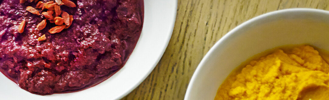 hummus di barbabietola