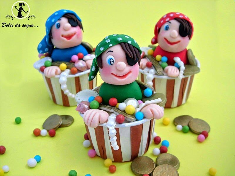 I cupcake dei pirati