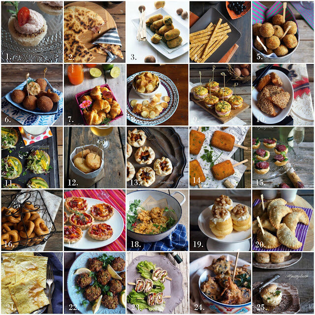 Idee per l’aperitivo? 25 bastano? scegli e stampa!