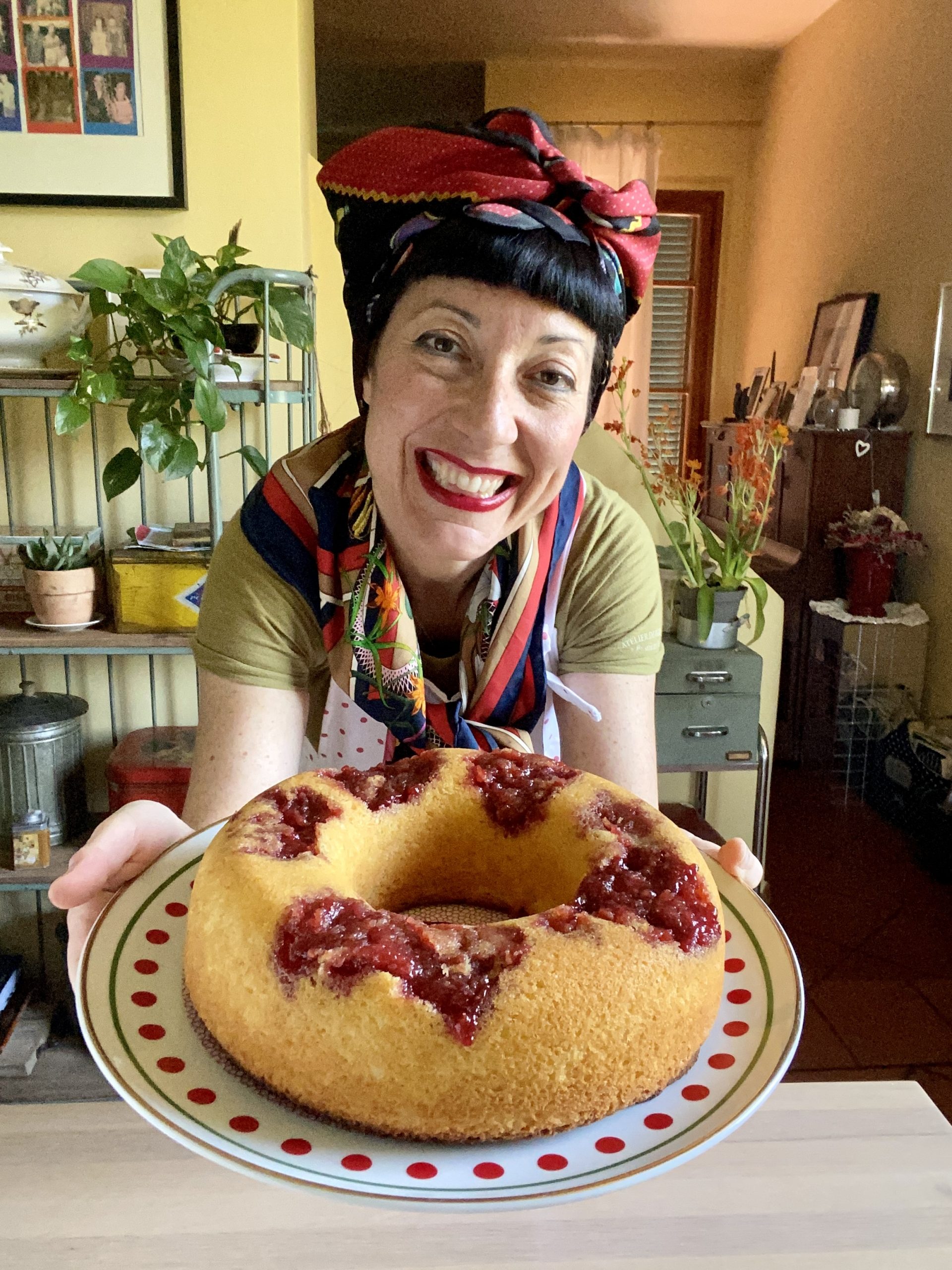 Il signor ciambellone, ma con marmellata