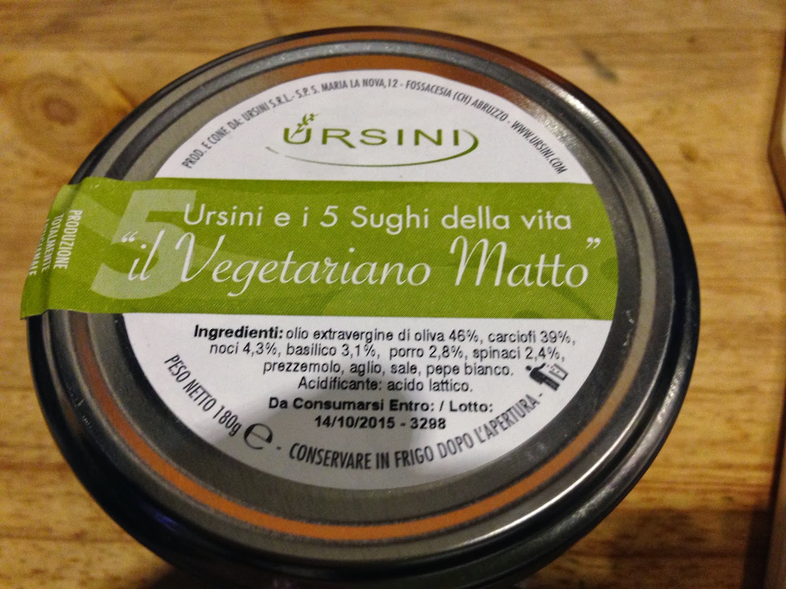 Il vegetariano matto