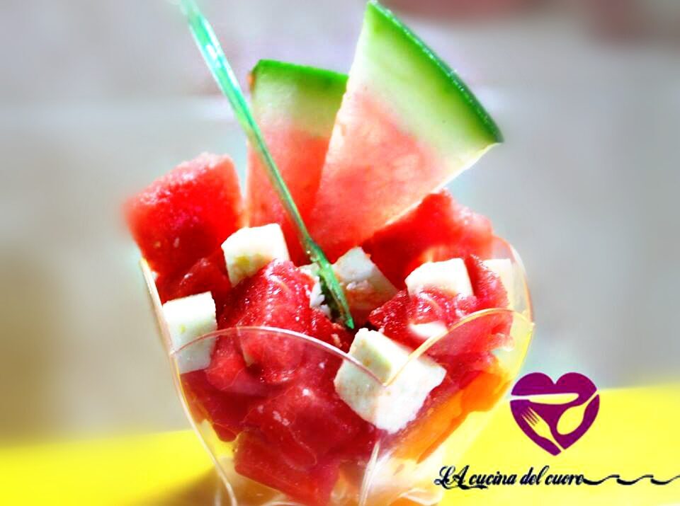 Insalata cocomero e primosale