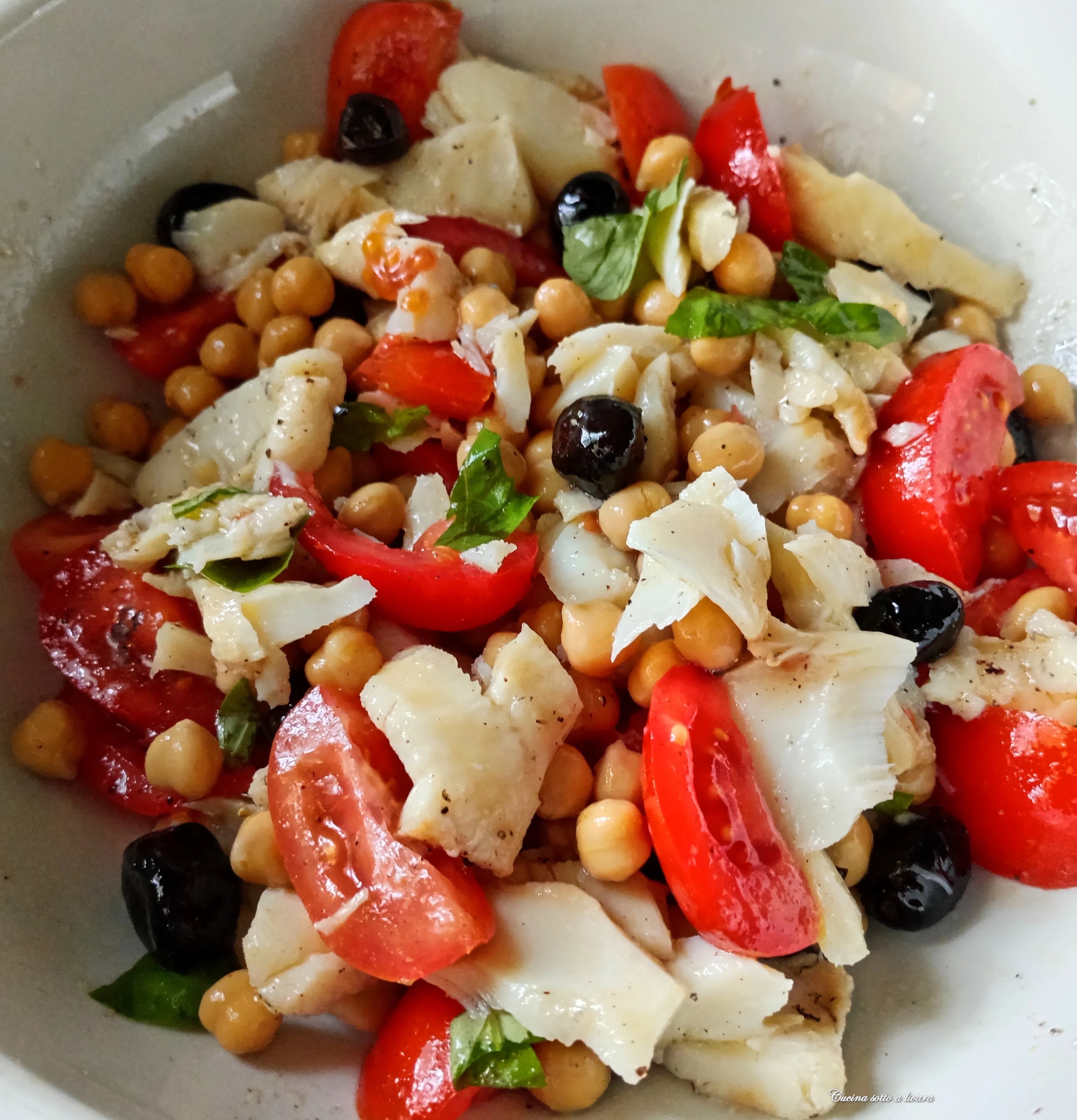 Insalata con baccala’